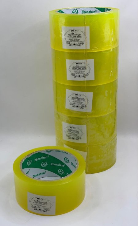 لاصق شفاف عريض